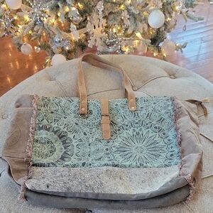 Myra Bohemian Patterned Weekender